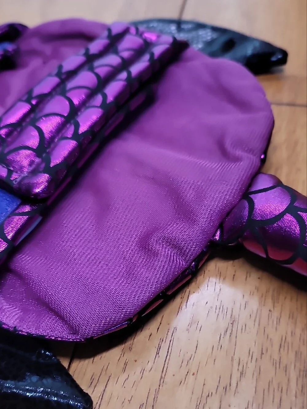 Shiny Purple & Black Dragon Dog/Cat Costume